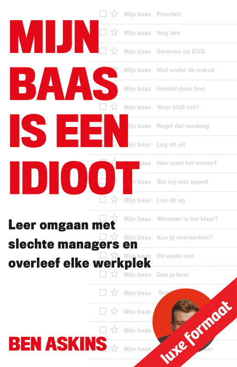 Mijn baas is een idioot Mijn baas is een idioot