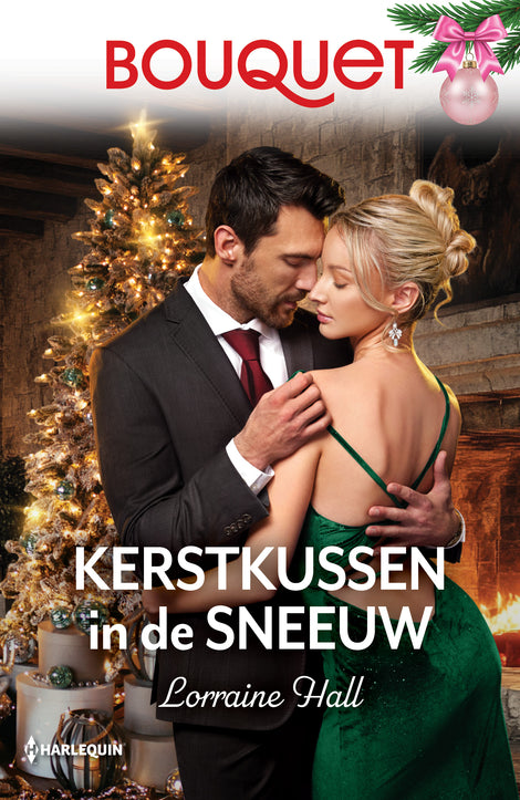 Kerstkussen in de sneeuw Kerstkussen in de sneeuw