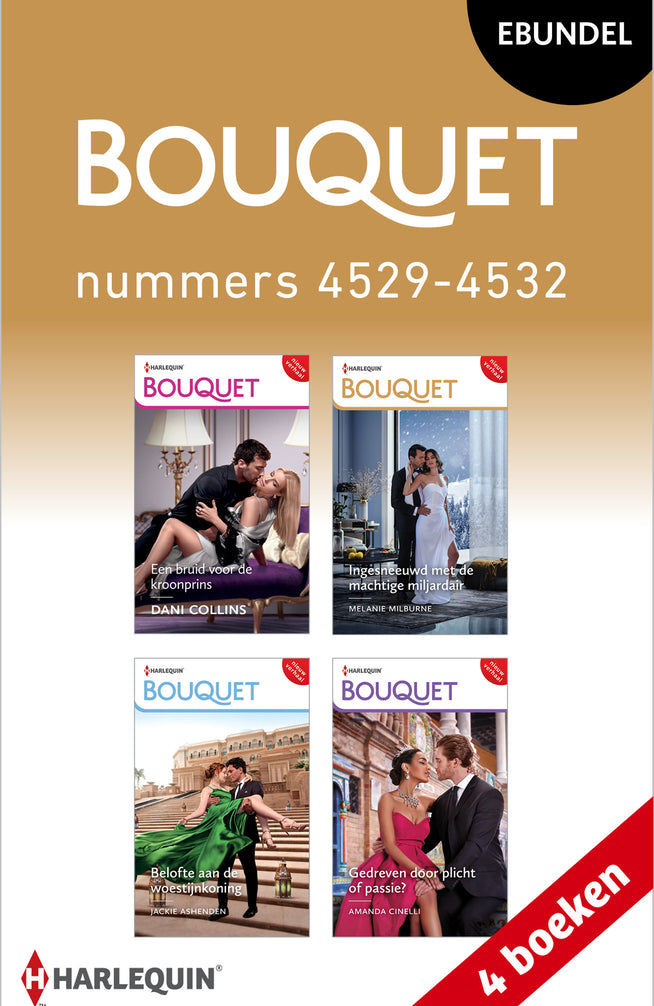 Bouquet e-bundel nummers 4529 - 4532 (4-in-1)