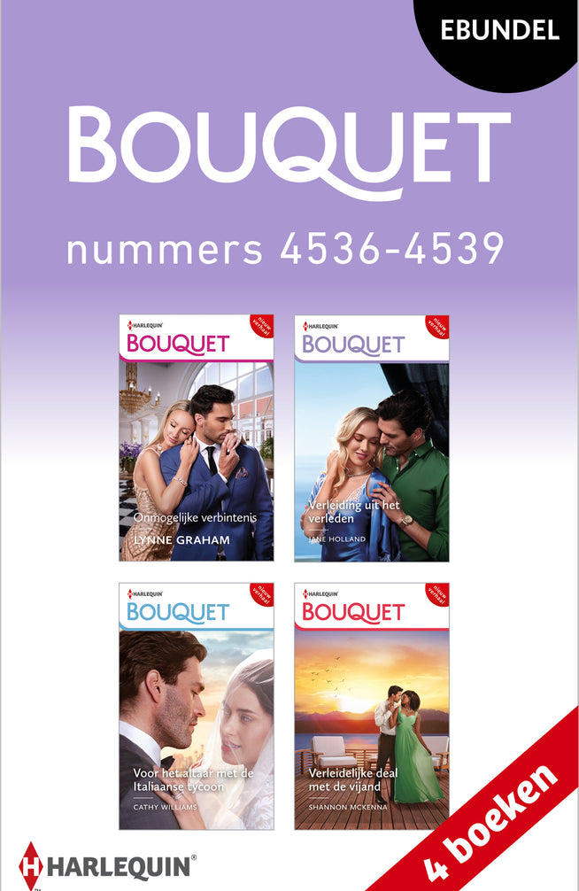 Bouquet e-bundel nummers 4536 - 4539 (4-in-1)