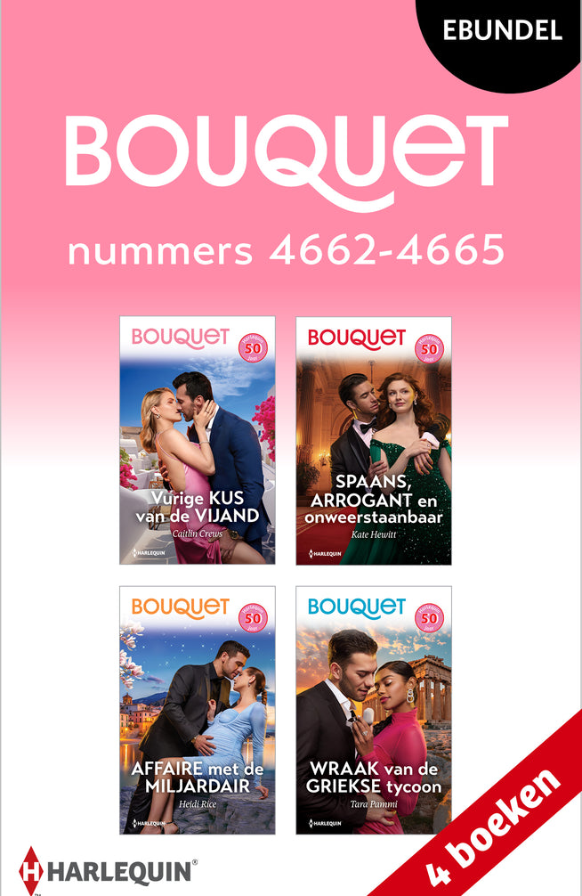 Bouquet e-bundel nummers 4662 - 4665 (4-in-1)