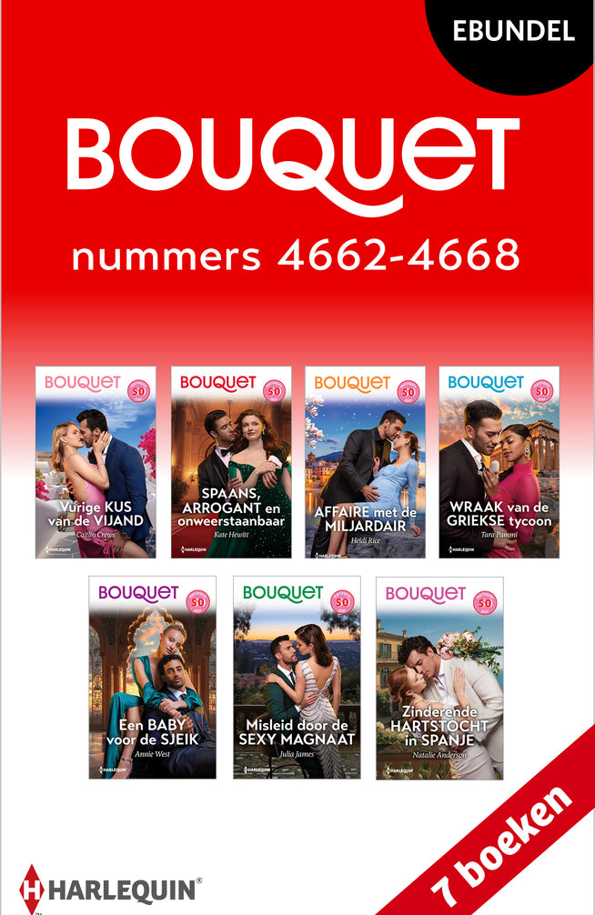 Bouquet e-bundel nummers 4662 - 4668 (7-in-1)