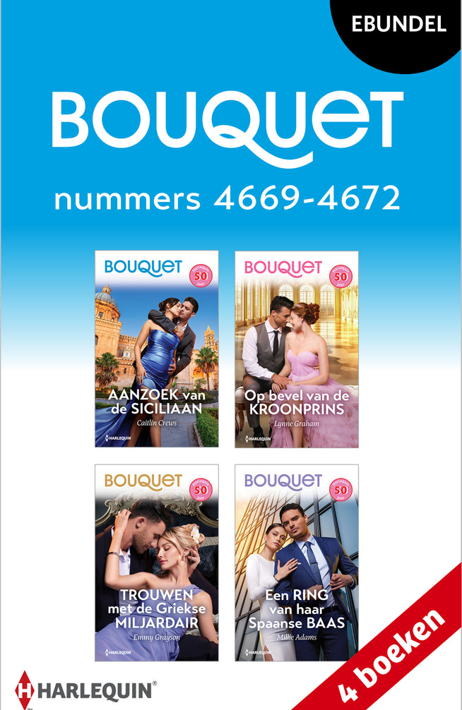 Bouquet e-bundel nummers 4669 - 4672 (4-in-1)