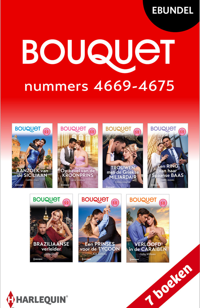 Bouquet e-bundel nummers 4669 - 4675 (7-in-1)