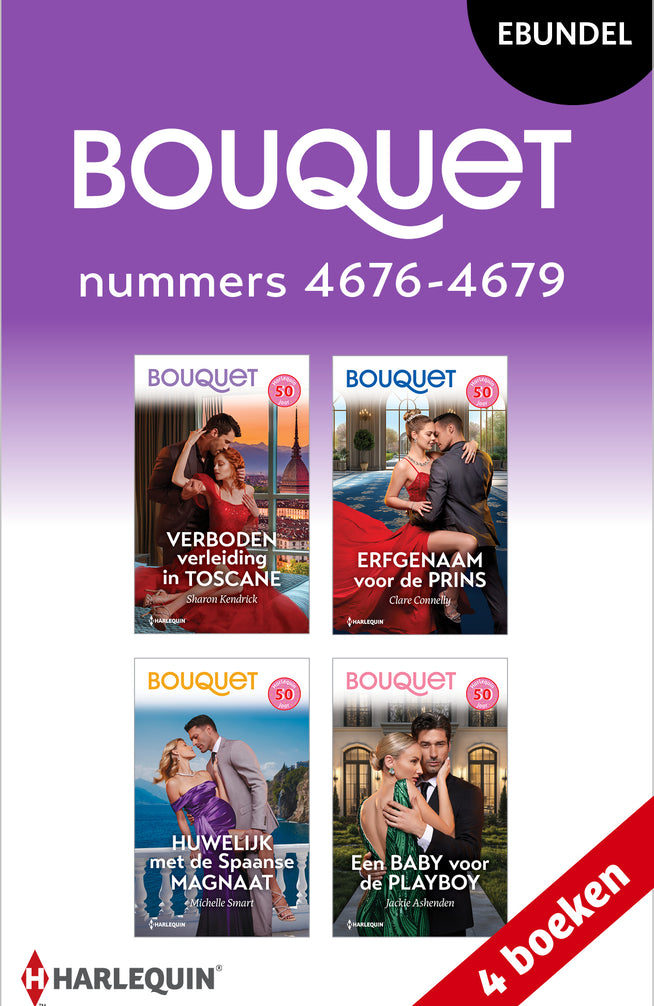 Bouquet e-bundel nummers 4676 - 4679 (4-in-1)