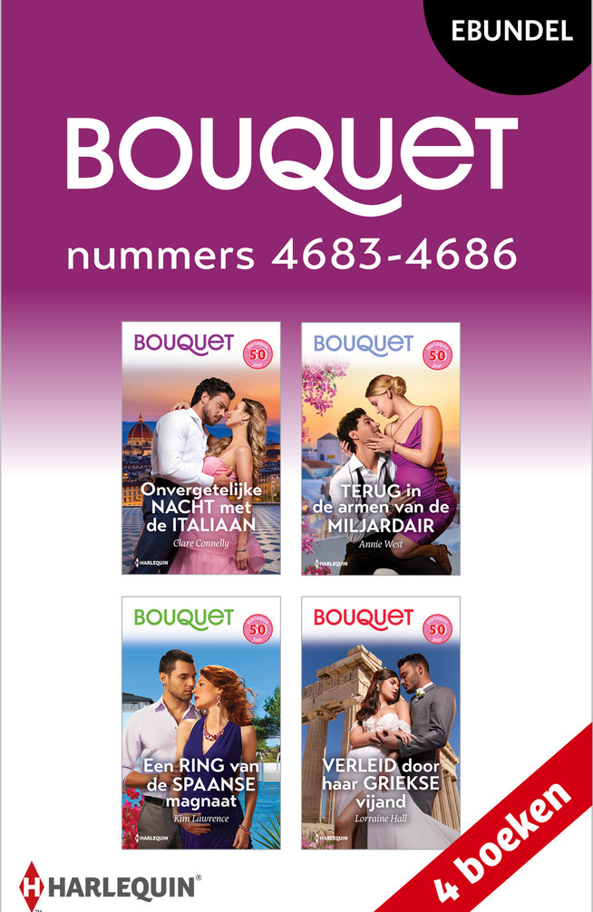 Bouquet e-bundel nummers 4683 - 4686 (4-in-1)