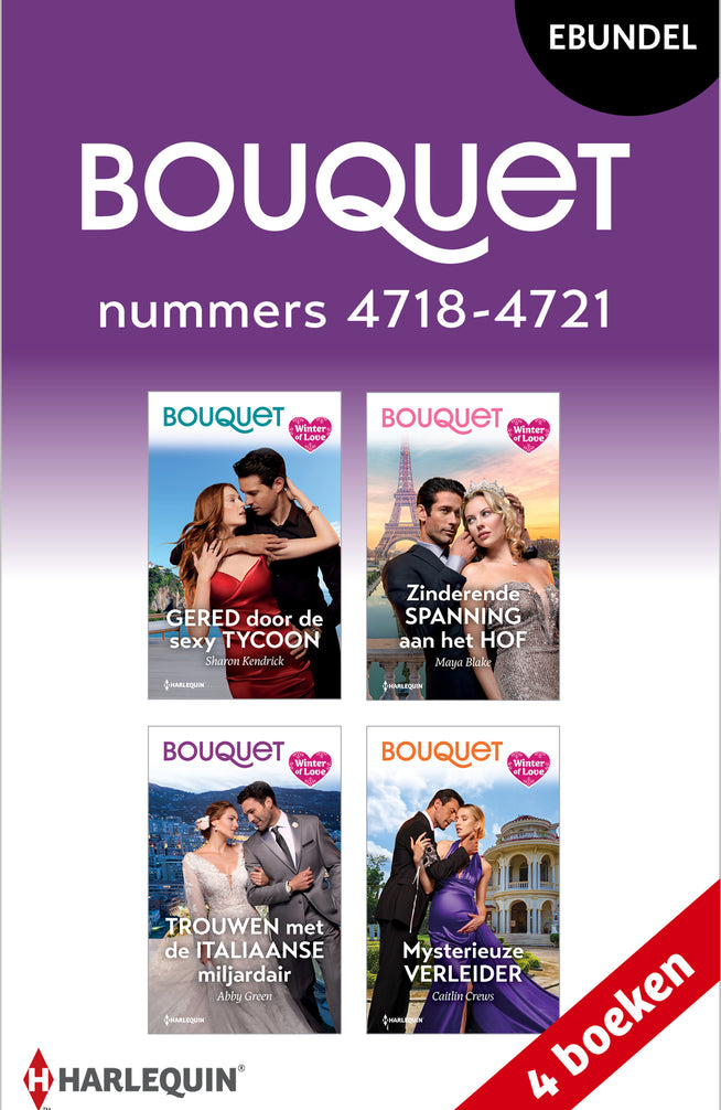 Bouquet e-bundel nummers 4718 - 4721 (4-in-1)