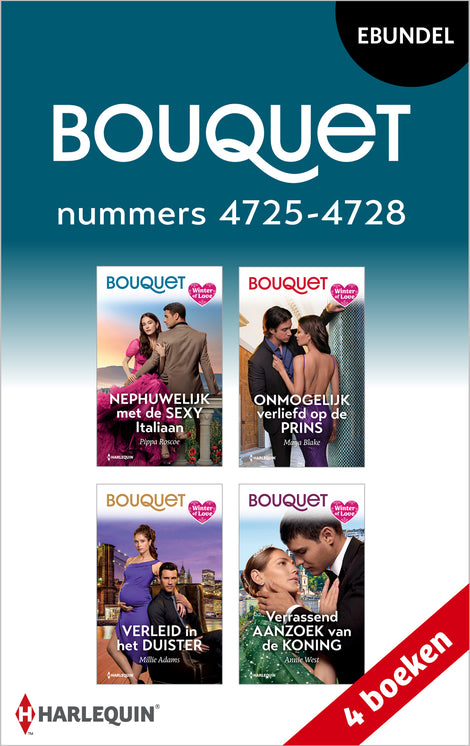 Bouquet e-bundel nummers 4725 - 4728 (4-in-1) Bouquet e-bundel nummers 4725 - 4728 (4-in-1)