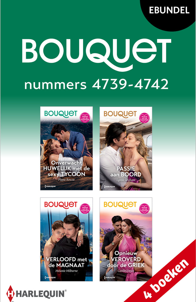 Bouquet e-bundel nummers 4739 - 4742 (4-in-1)