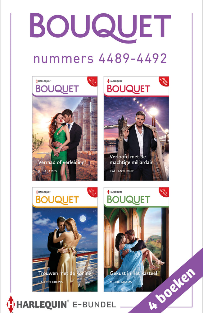 Bouquet e-bundel nummers 4489 - 4492 (4-in-1)