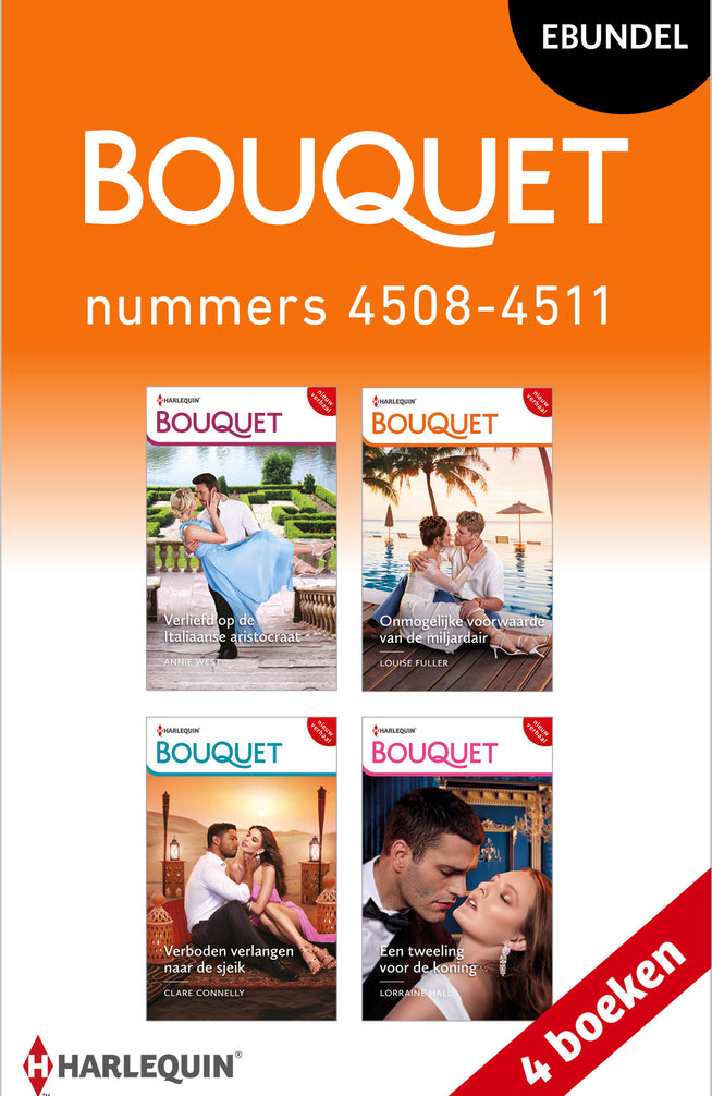 Bouquet e-bundel nummers 4508 - 4511 (4-in-1)