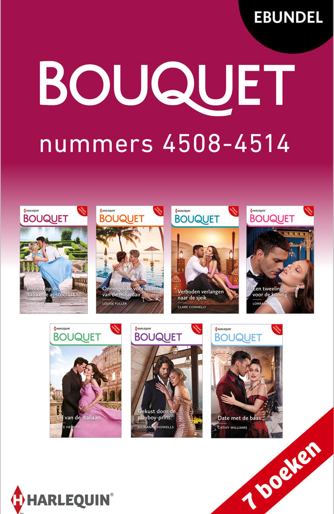 Bouquet e-bundel nummers 4508 - 4514 (7-in-1)