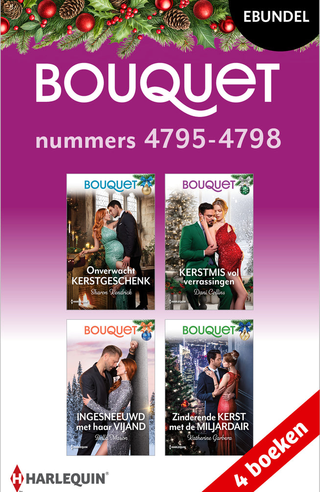 Bouquet e-bundel nummers 4795 - 4798 (4-in-1)