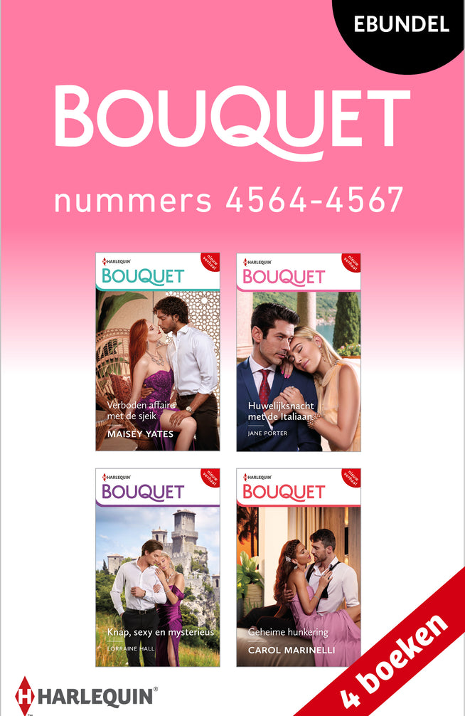Bouquet e-bundel nummers 4564 - 4567 (4-in-1)
