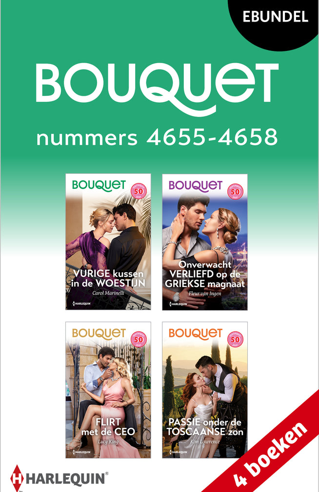 Bouquet e-bundel nummers 4655 - 4658 (4-in-1)