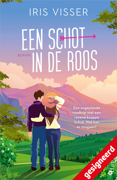 Een schot in de roos GESIGNEERD Een schot in de roos GESIGNEERD