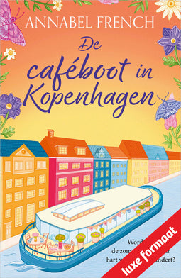 De caféboot in Kopenhagen De caféboot in Kopenhagen