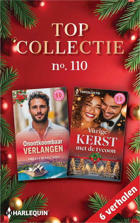 Topcollectie 110 (6-in-1): Onontkoombaar verlangen/Vurige kerst met de tycoon Topcollectie 110 (6-in-1): Onontkoombaar verlangen/Vurige kerst met de tycoon