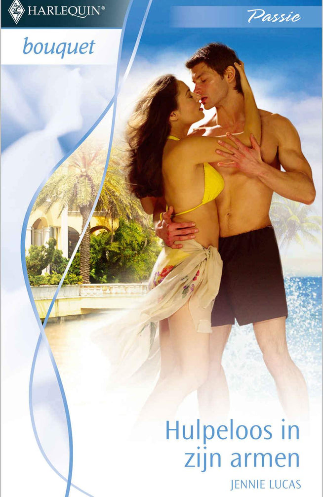 Hulpeloos in zijn armen