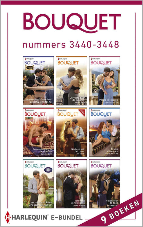 Bouquet e-bundel nummers 3440 – 3448, 9-in-1 Bouquet e-bundel nummers 3440 – 3448, 9-in-1