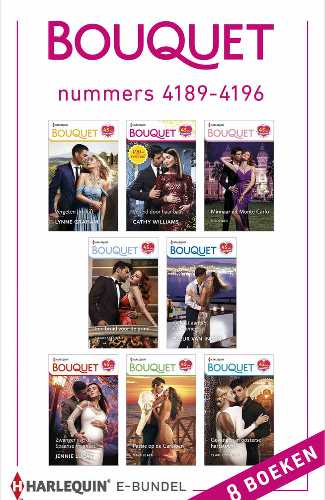Bouquet e-bundel nummers 4189 - 4196 (8-in-1)