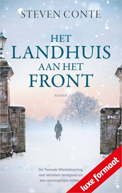 Het landhuis aan het front Het landhuis aan het front
