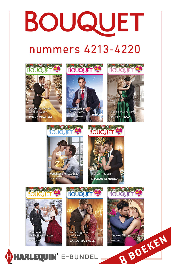 Bouquet e-bundel nummers 4213 - 4220 (8-in-1)