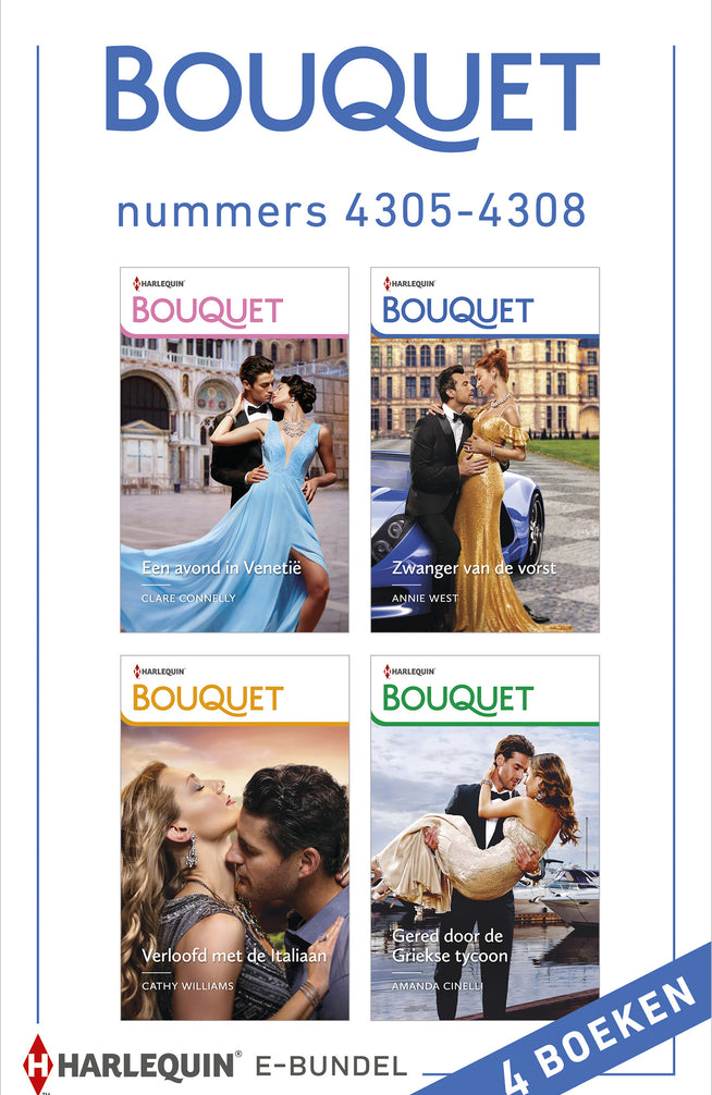 Bouquet e-bundel nummers 4305 - 4308 (4-in-1)
