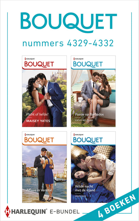 Bouquet e-bundel nummers 4329 - 4332 (4-in-1) Bouquet e-bundel nummers 4329 - 4332 (4-in-1)