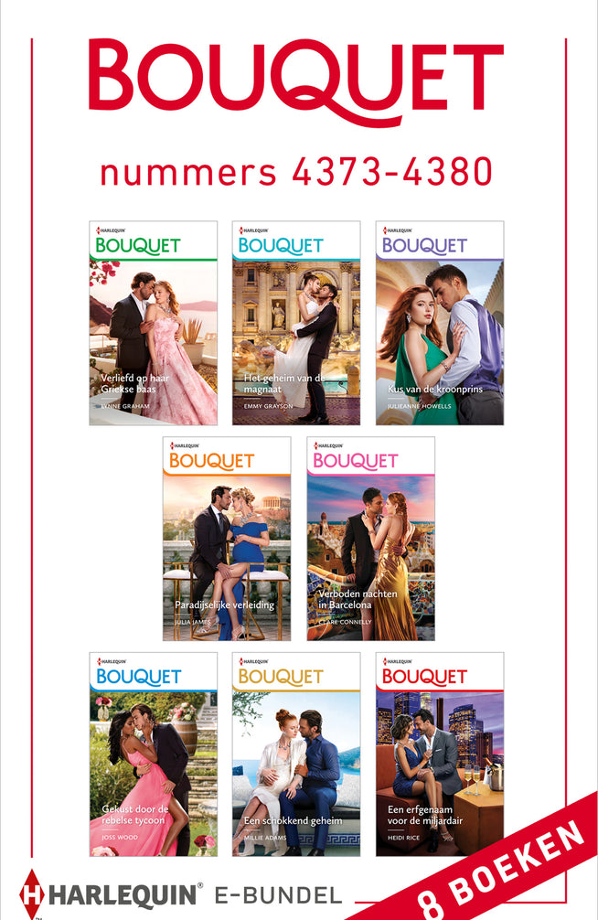 Bouquet e-bundel nummers 4373 - 4380 (8-in-1)