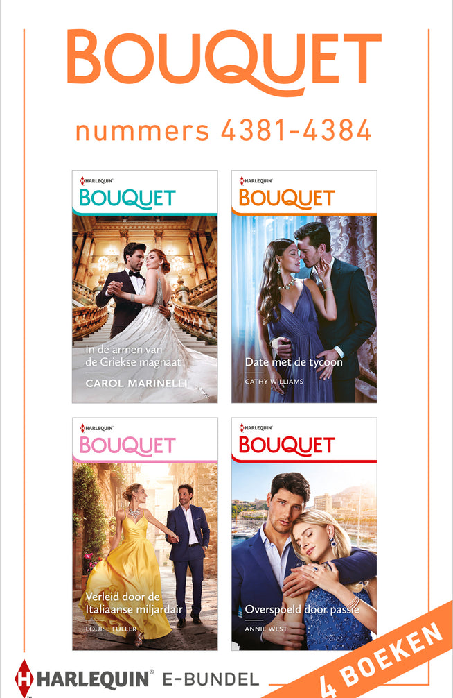 Bouquet e-bundel nummers 4381 - 4384 (4-in-1)