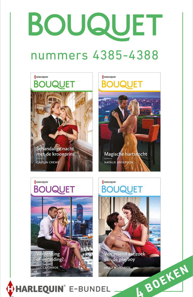 Bouquet e-bundel nummers 4385 - 4388 (4-in-1)