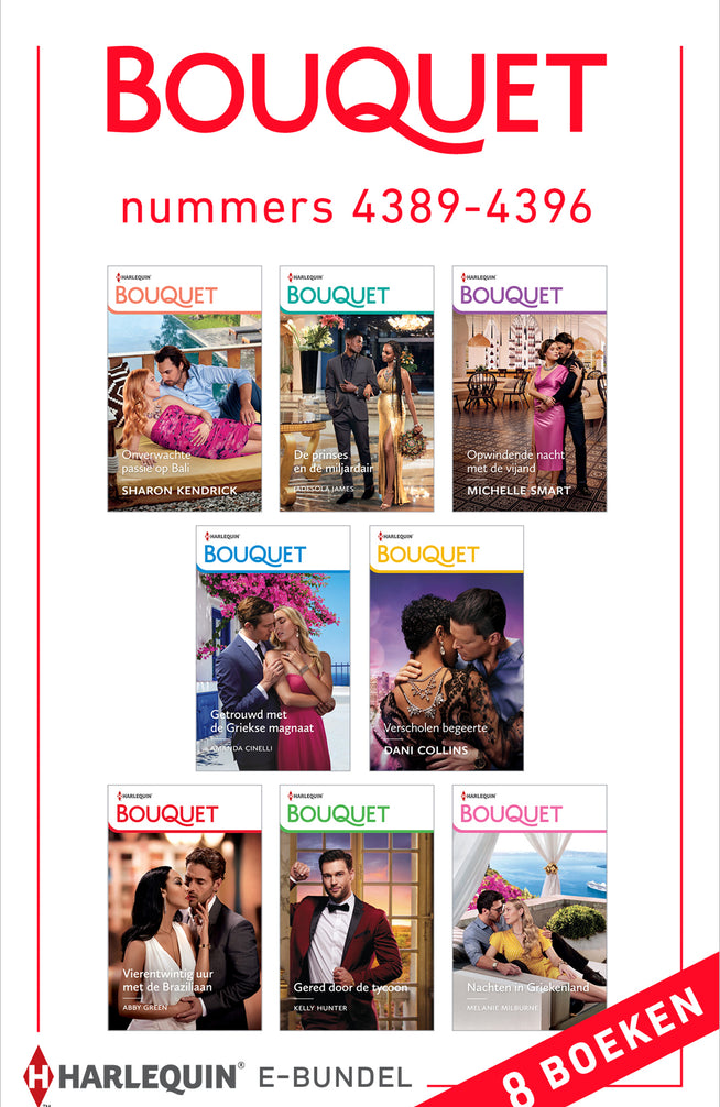 Bouquet e-bundel nummers 4389 - 4396 (8-in-1)