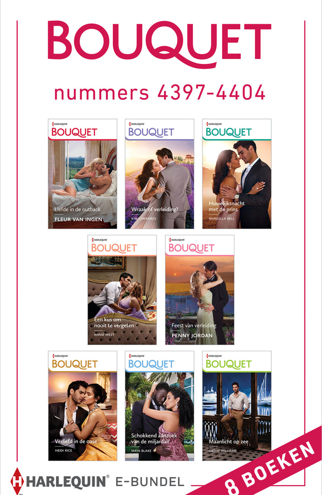 Bouquet e-bundel nummers 4397 - 4404 (8-in-1)