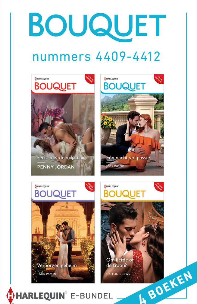 Bouquet e-bundel nummers 4408 - 4412 (4-in-1)