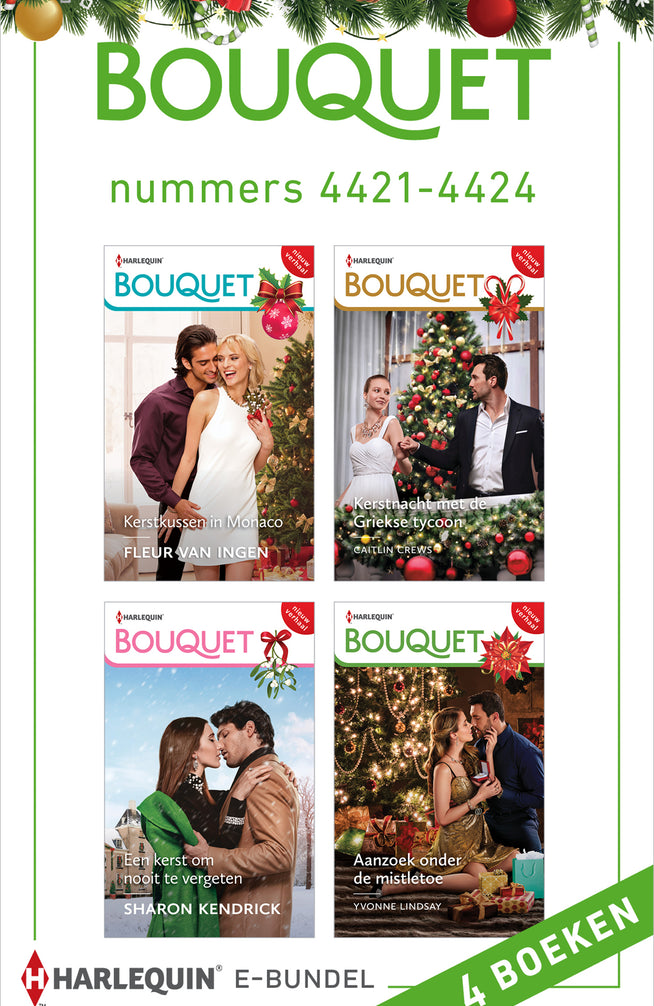 Bouquet e-bundel nummers 4421 - 4424 (4-in-1)