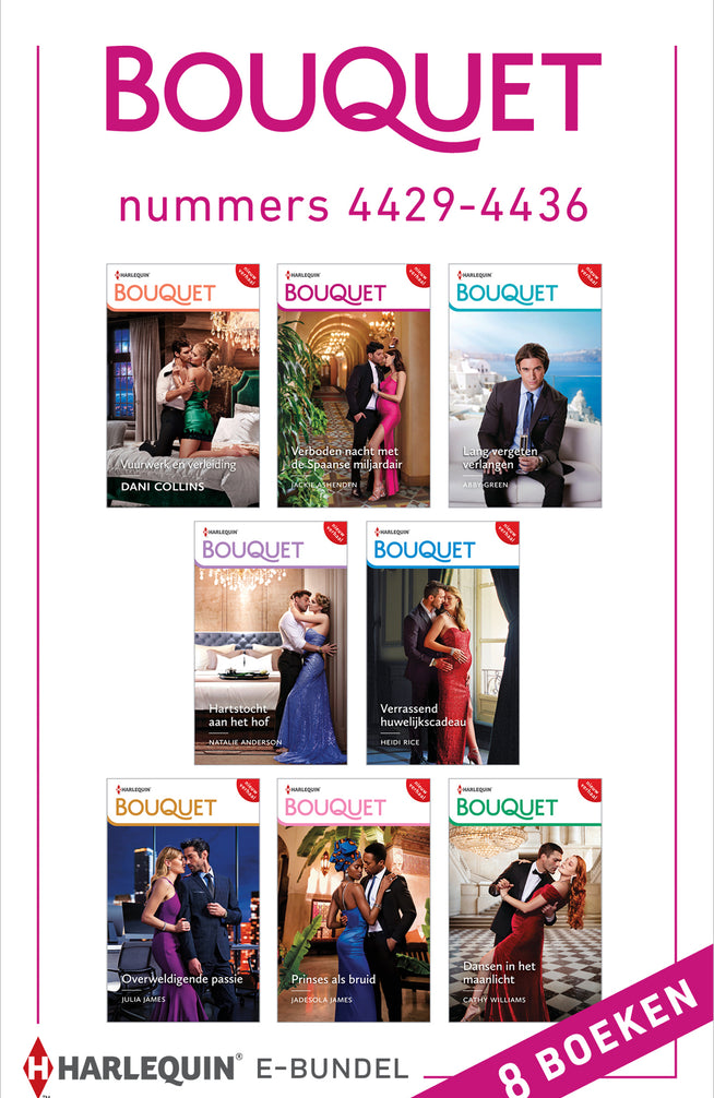 Bouquet e-bundel nummers 4429 - 4436 (8-in-1)