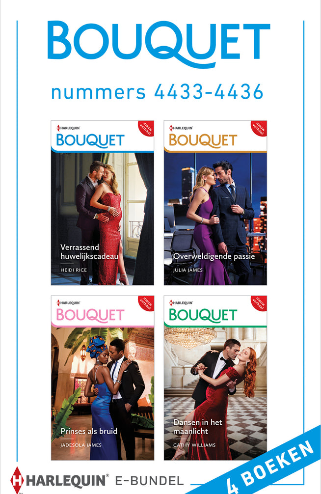 Bouquet e-bundel nummers 4433 - 4436 (4-in-1)
