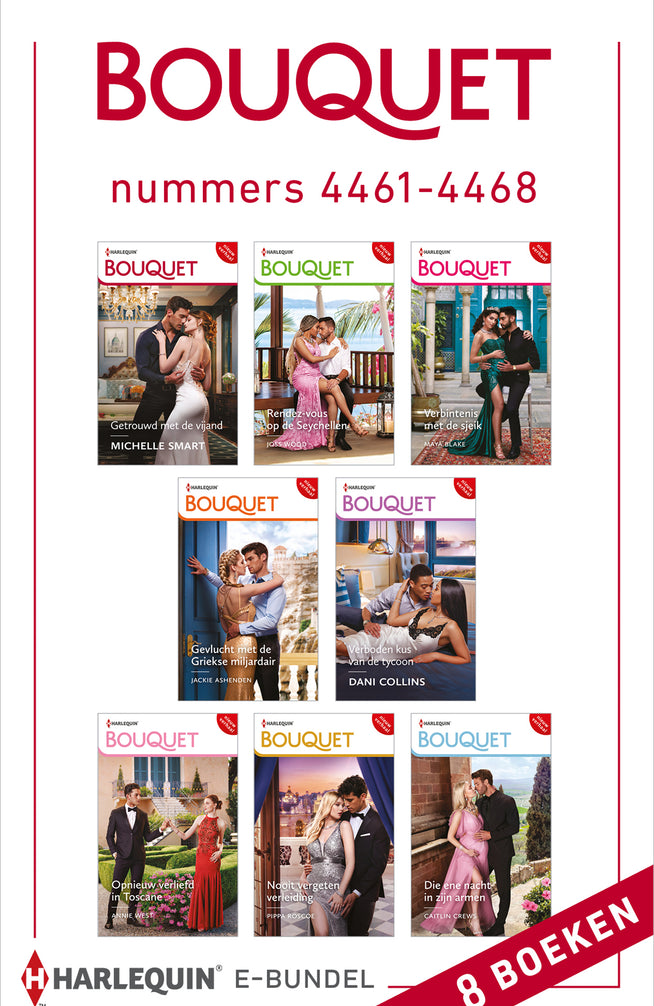 Bouquet e-bundel nummers 4461 - 4468 (8-in-1)
