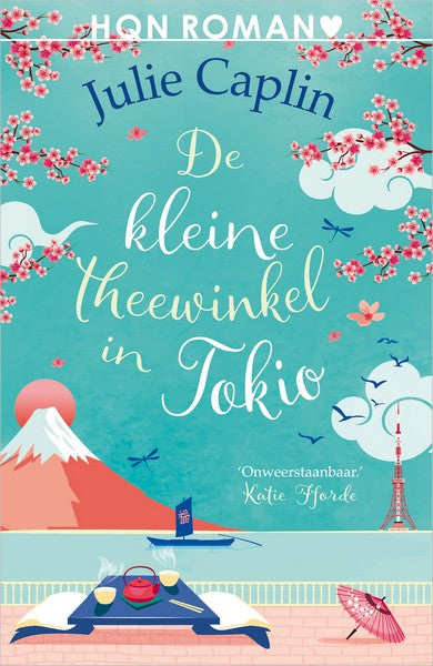 De kleine theewinkel in Tokio