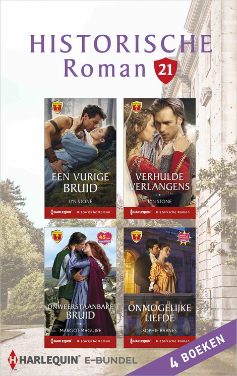Historische roman e-bundel 21 (4-in-1) Historische roman e-bundel 21 (4-in-1)