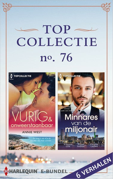 Topcollectie Pakket 76 (6-in-1): Vurig & onweerstaanbaar / Minnares van de miljonair