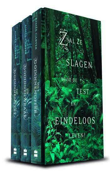 De Godinnentest-trilogie: De Godinnentest / De Godinnenwraak / Het Godinnenoffer De Godinnentest-trilogie: De Godinnentest / De Godinnenwraak / Het Godinnenoffer