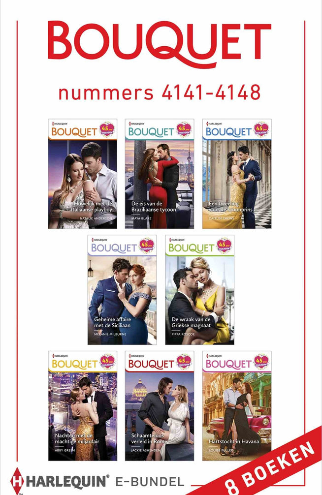 Bouquet e-bundel nummers 4141 – 4148 (8-in-1)
