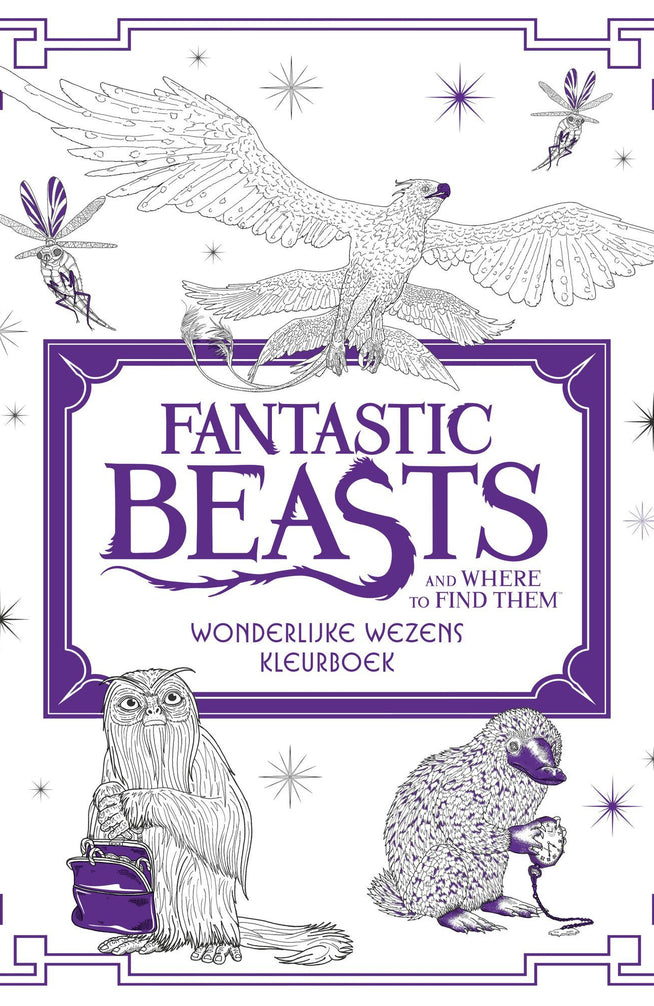 Fantastic Beasts and Where to Find Them: Wonderlijke wezens - kleurboek