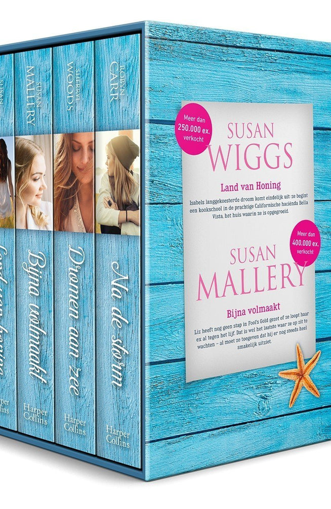 Feelgood Zomerbox: Land van honing / Dromen aan zee / Bijna volmaakt / Na de storm (box)