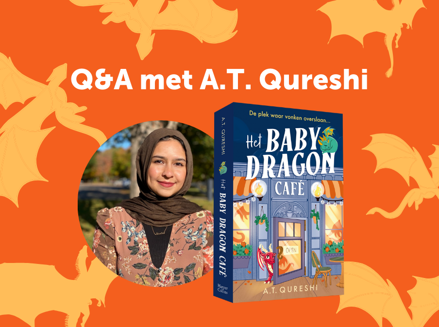 Het Baby Dragon Café van AT Qureshi – cosy fantasy vol babydraken en romance