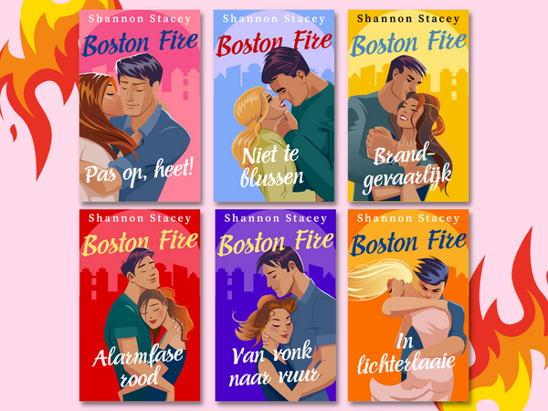 Boston Fire - spicy feelgood van Shannon Stacey