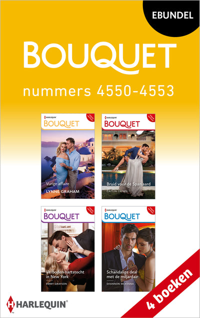 Bouquet e-bundel nummers 4550 - 4553 (4-in-1)