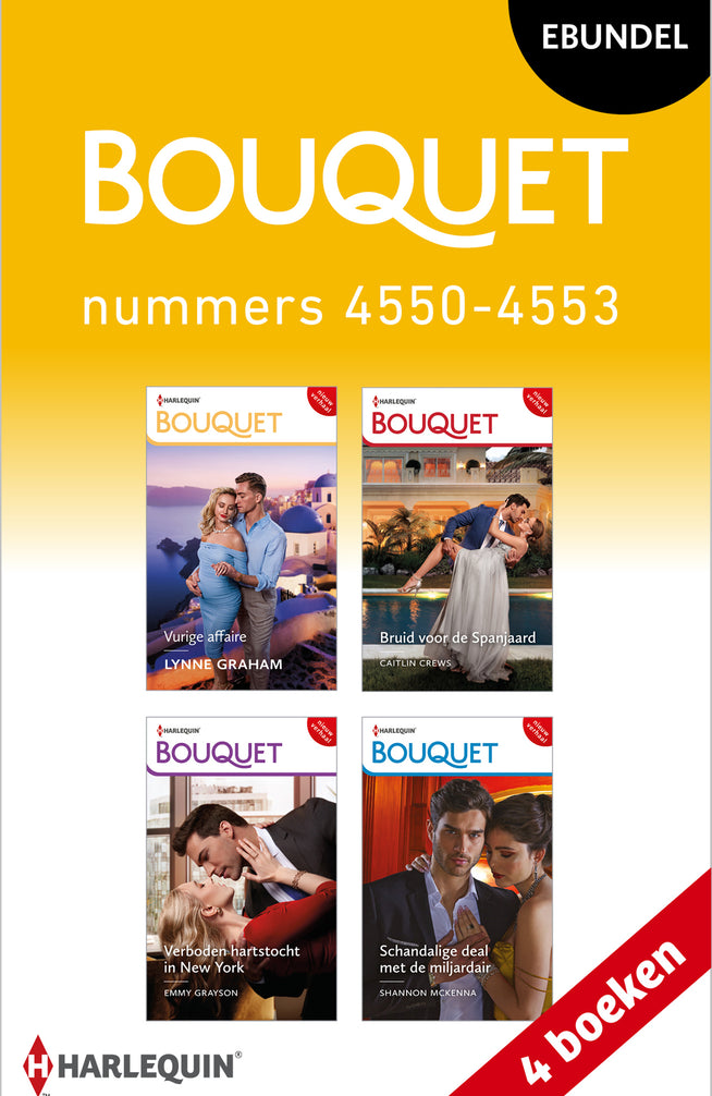 Bouquet e-bundel nummers 4550 - 4553 (4-in-1)